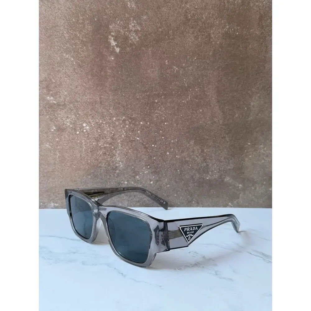 NEW Prada PR10ZS Asphalt Grey Sunglasses Unisex $563